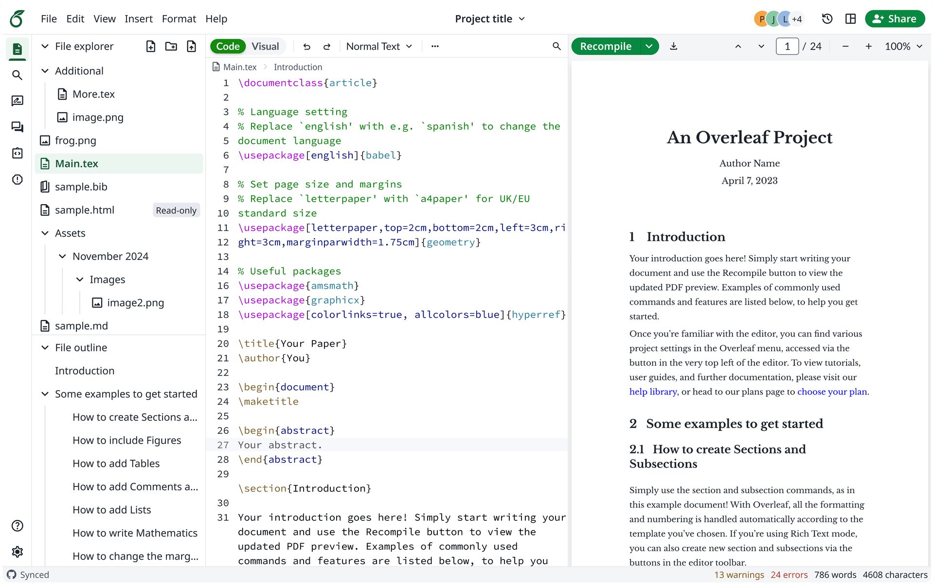 Redesigning the editing experience